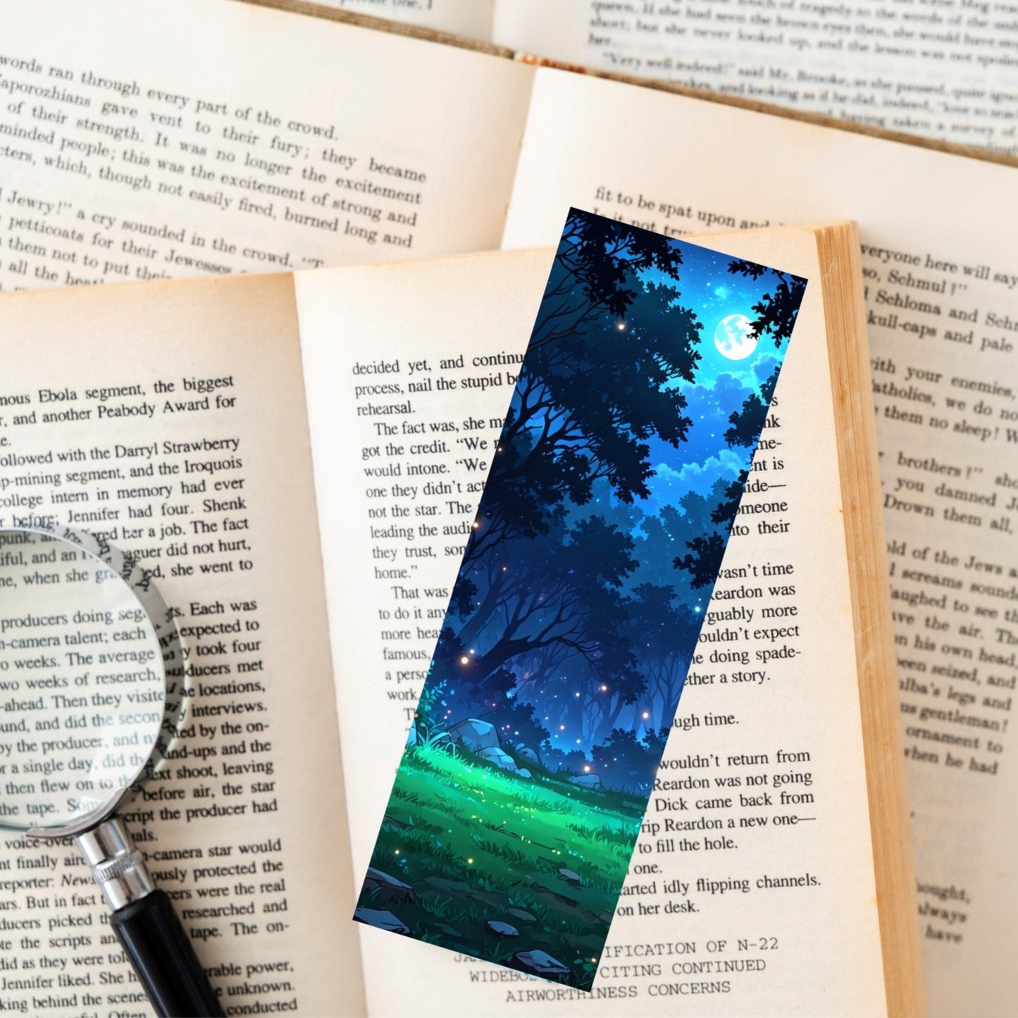 Enchanted Forest Bookmarks, set of 3