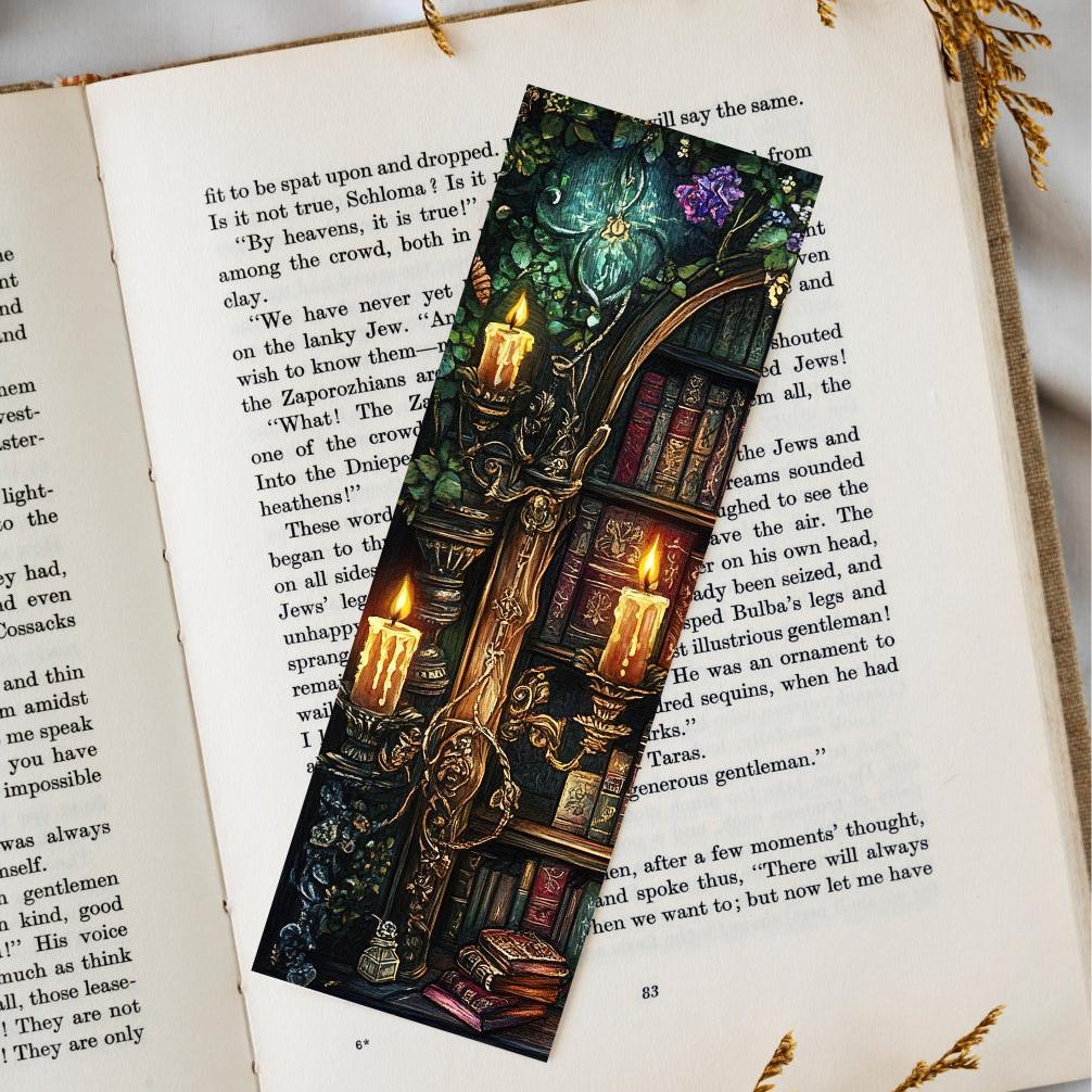 Enchanted Library Bookmarks, set of 3