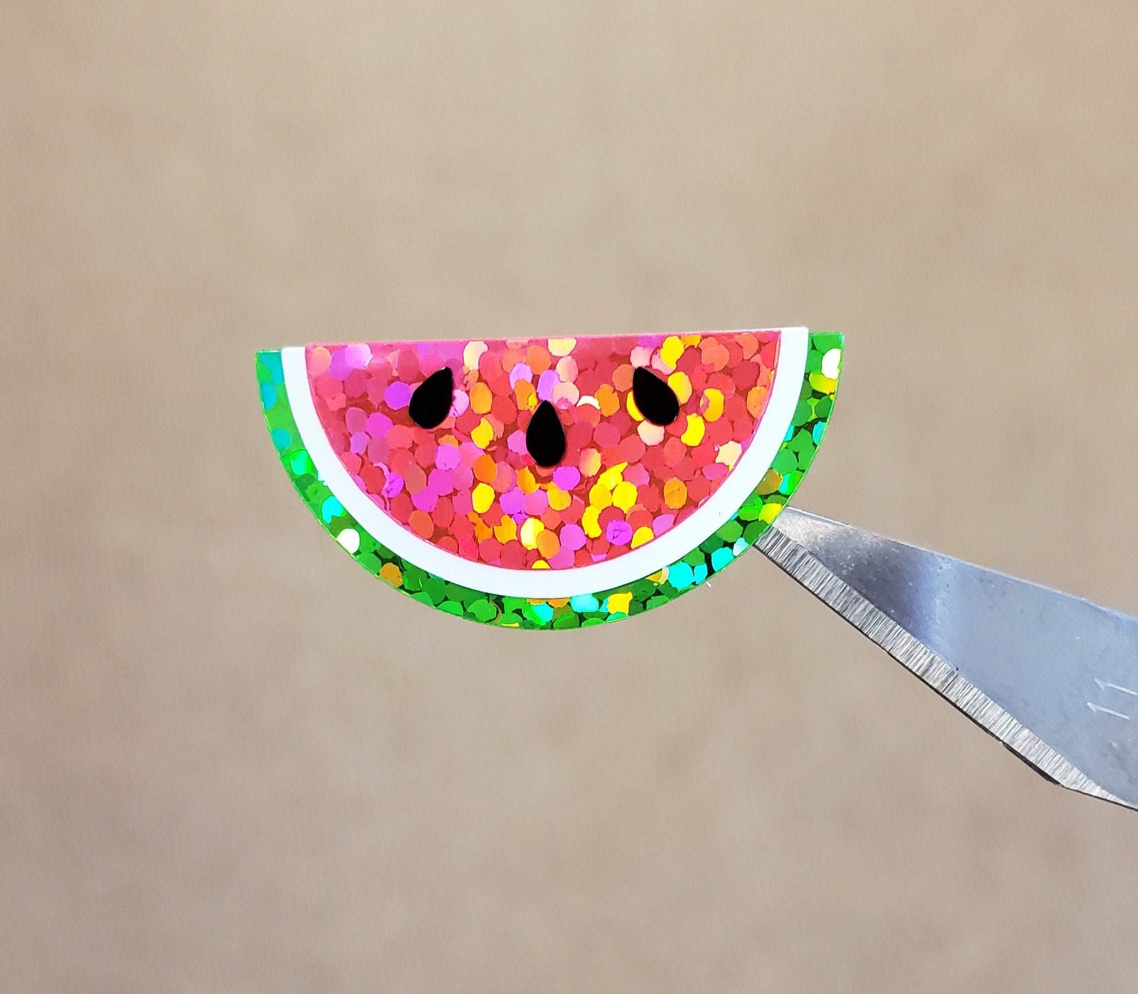 Pink Watermelon Stickers – Fairy Dust Decals