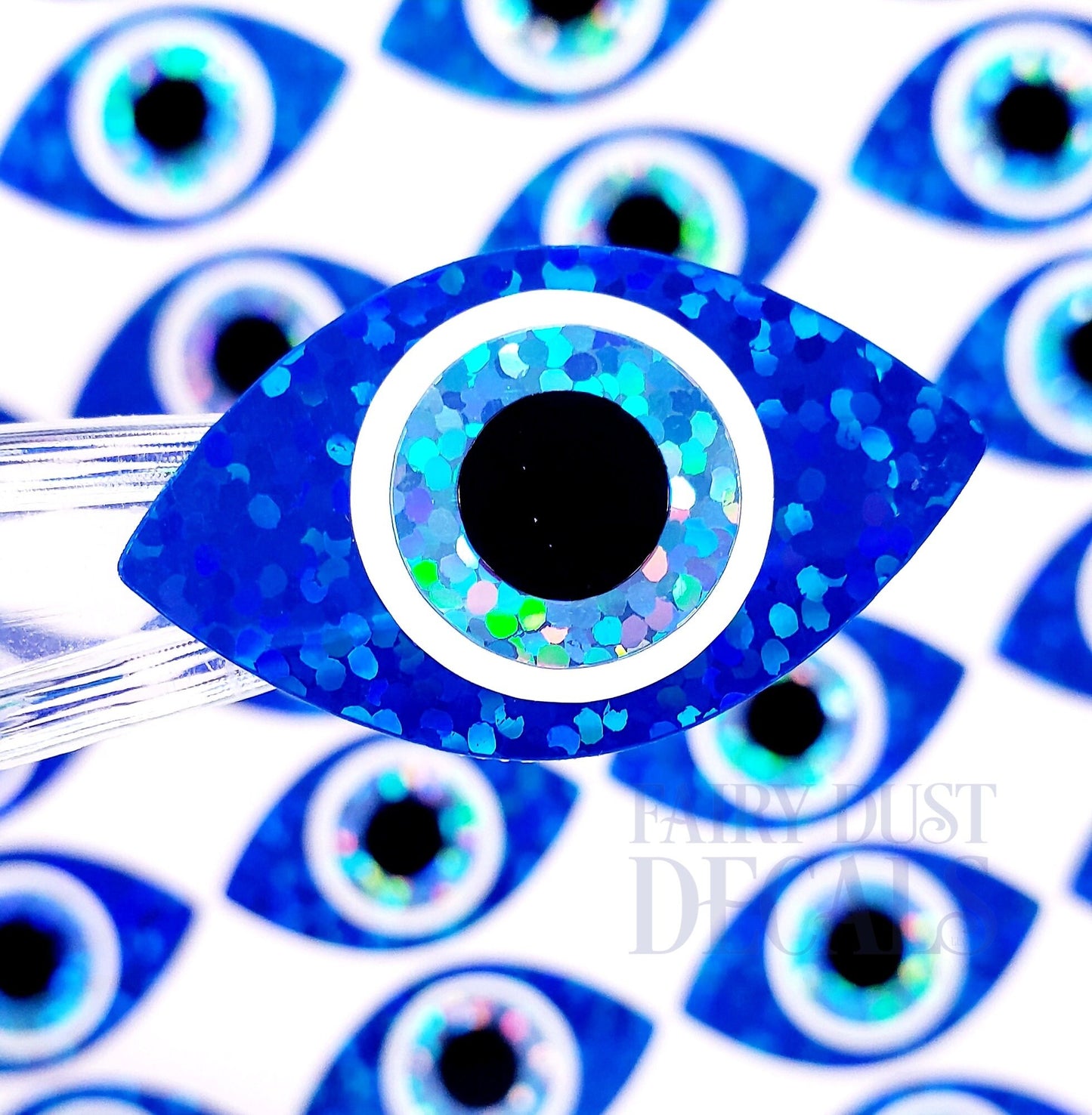 Blue Evil Eye Stickers