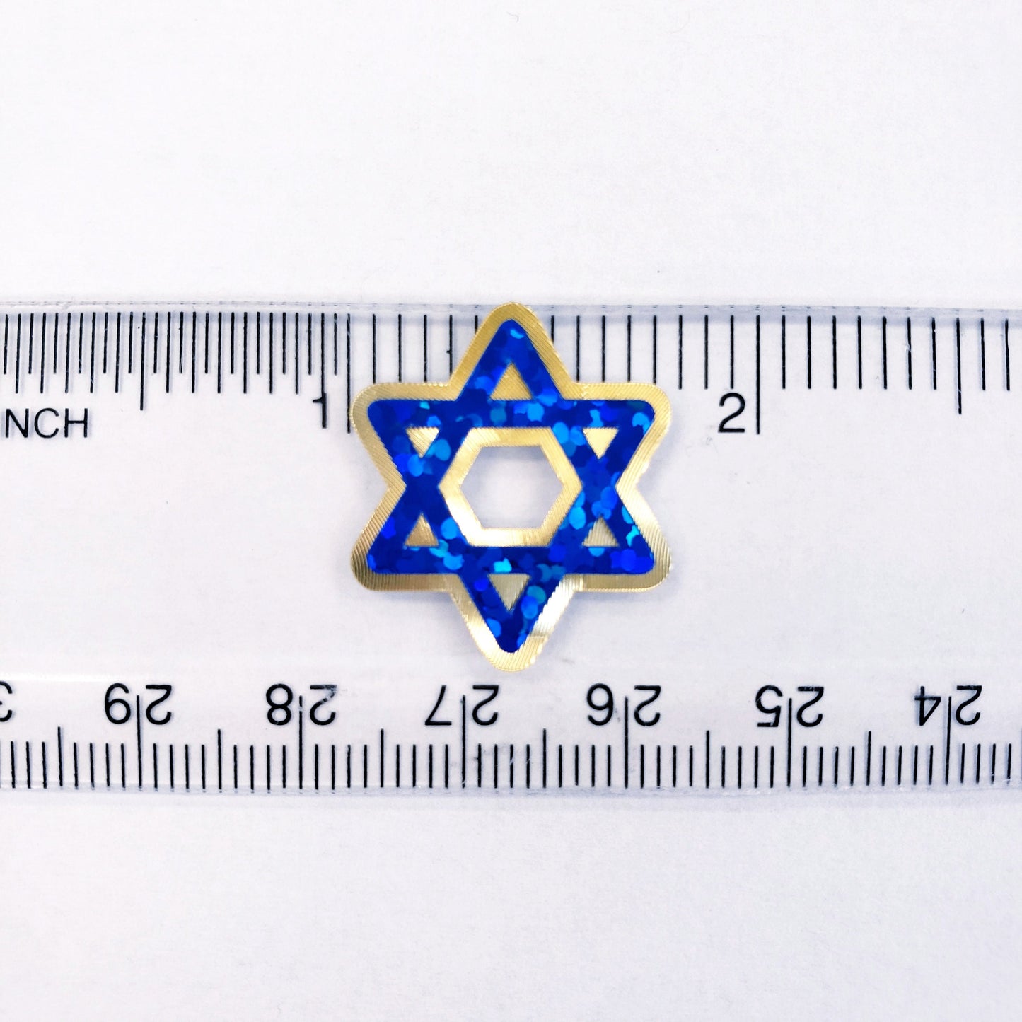 Star of David Stickers, gold