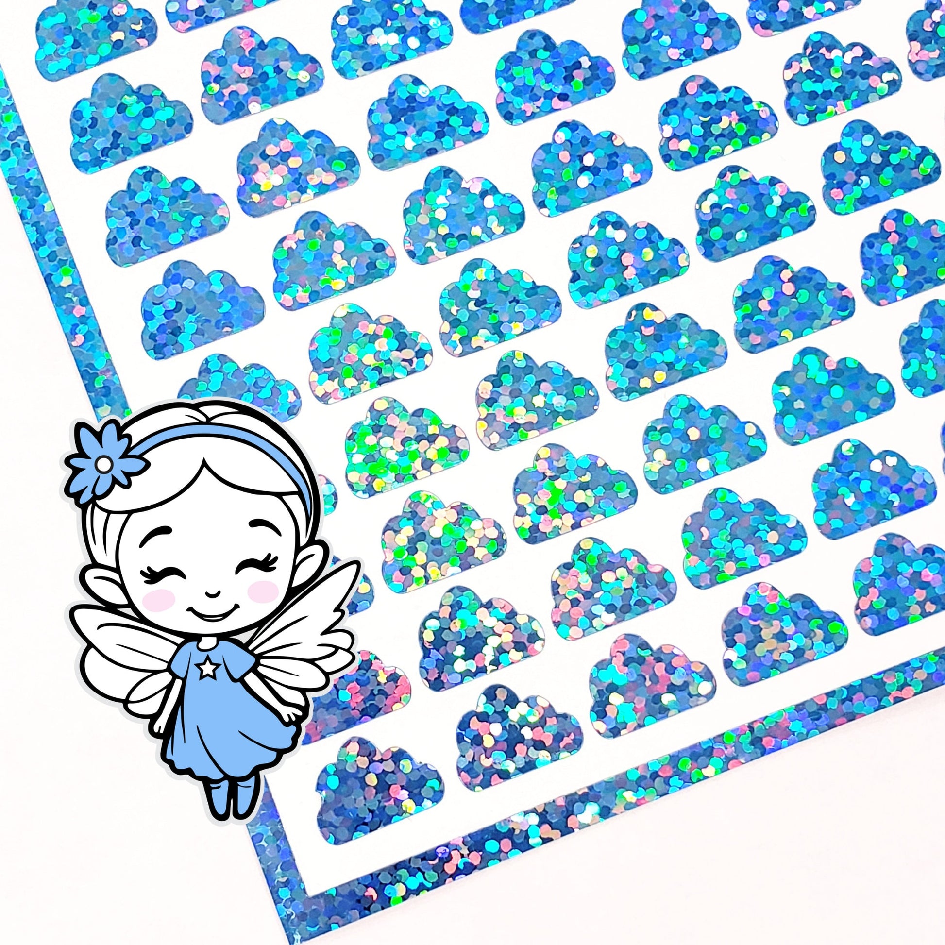 Blue Cloud Stickers