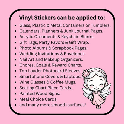 Book Lover Vinyl Stickers for Journals, Notebooks, Tumblers, Library Reminders