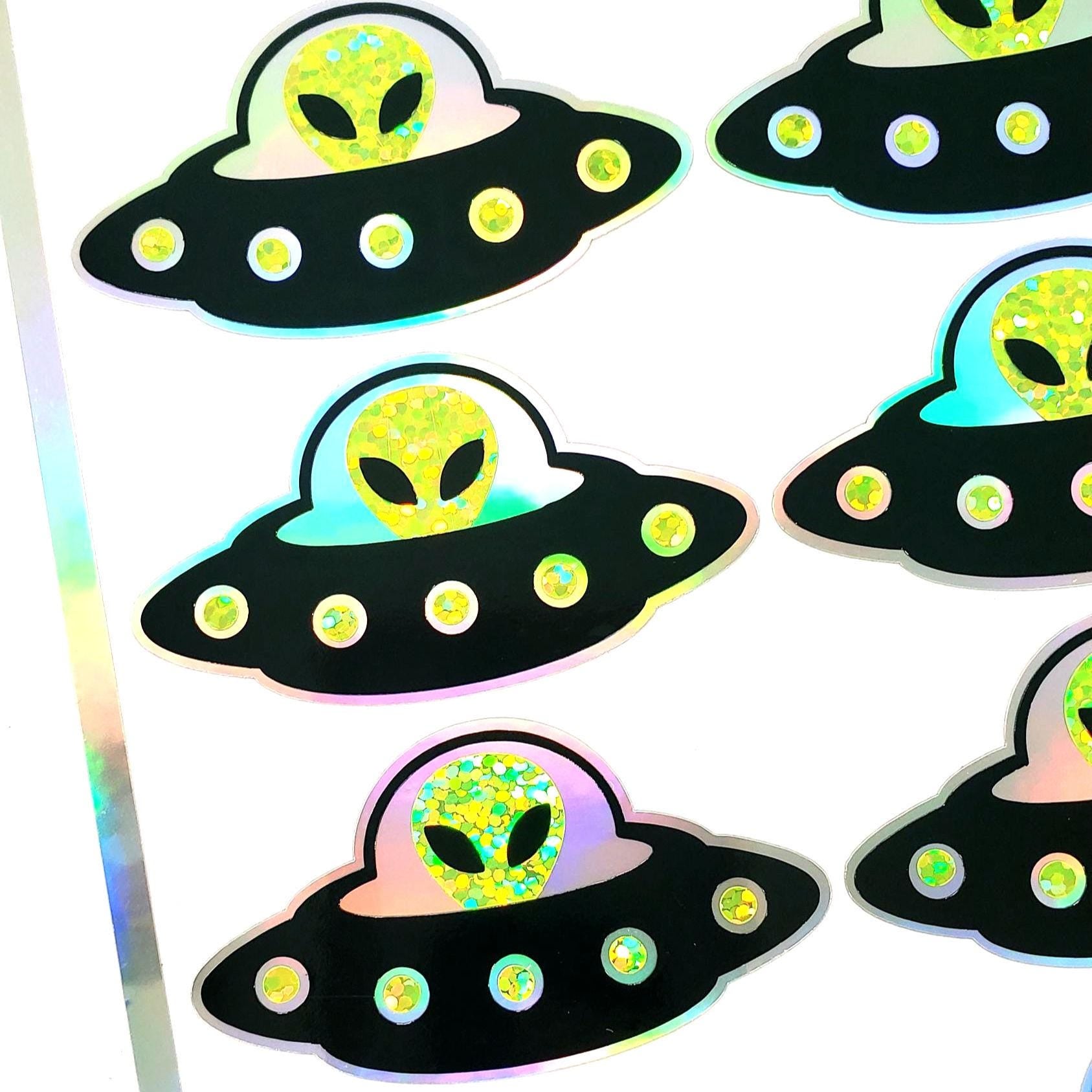 flying saucer stickers