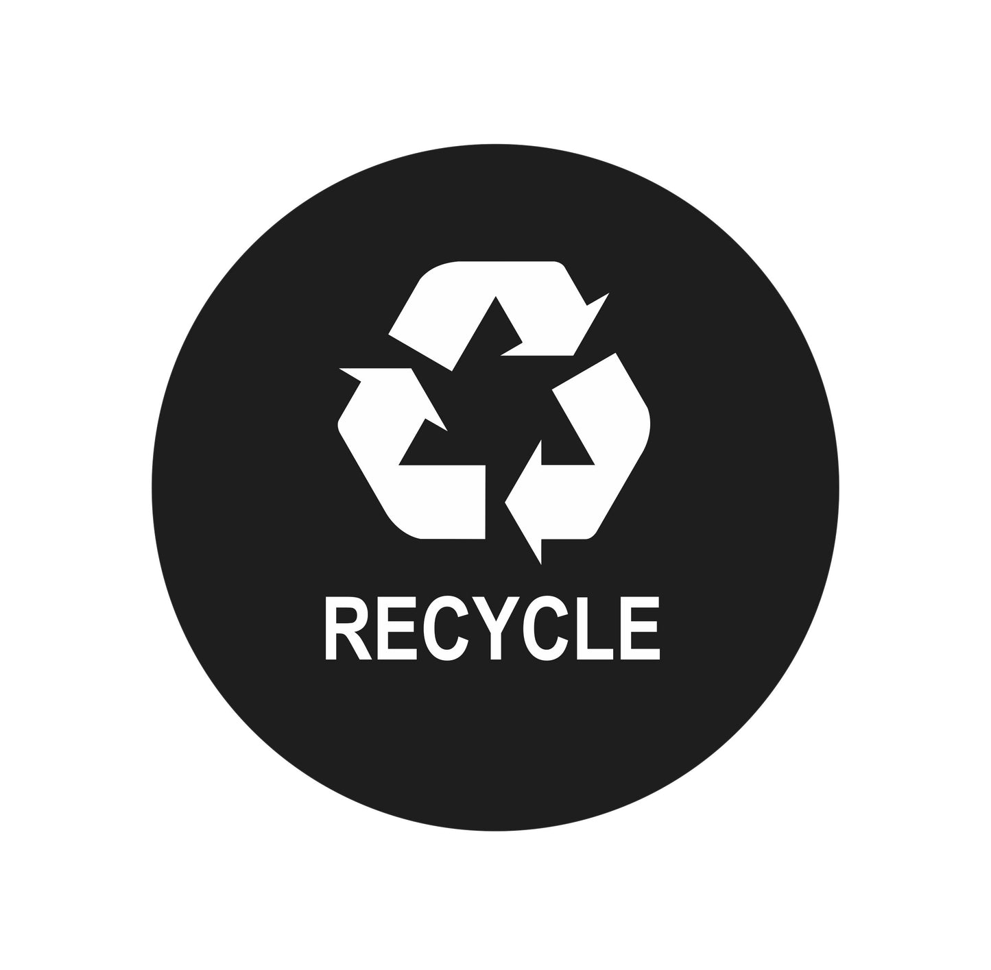 Trash & Recycle Decals