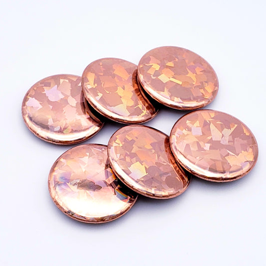 Rose Gold Fridge Magnet Set