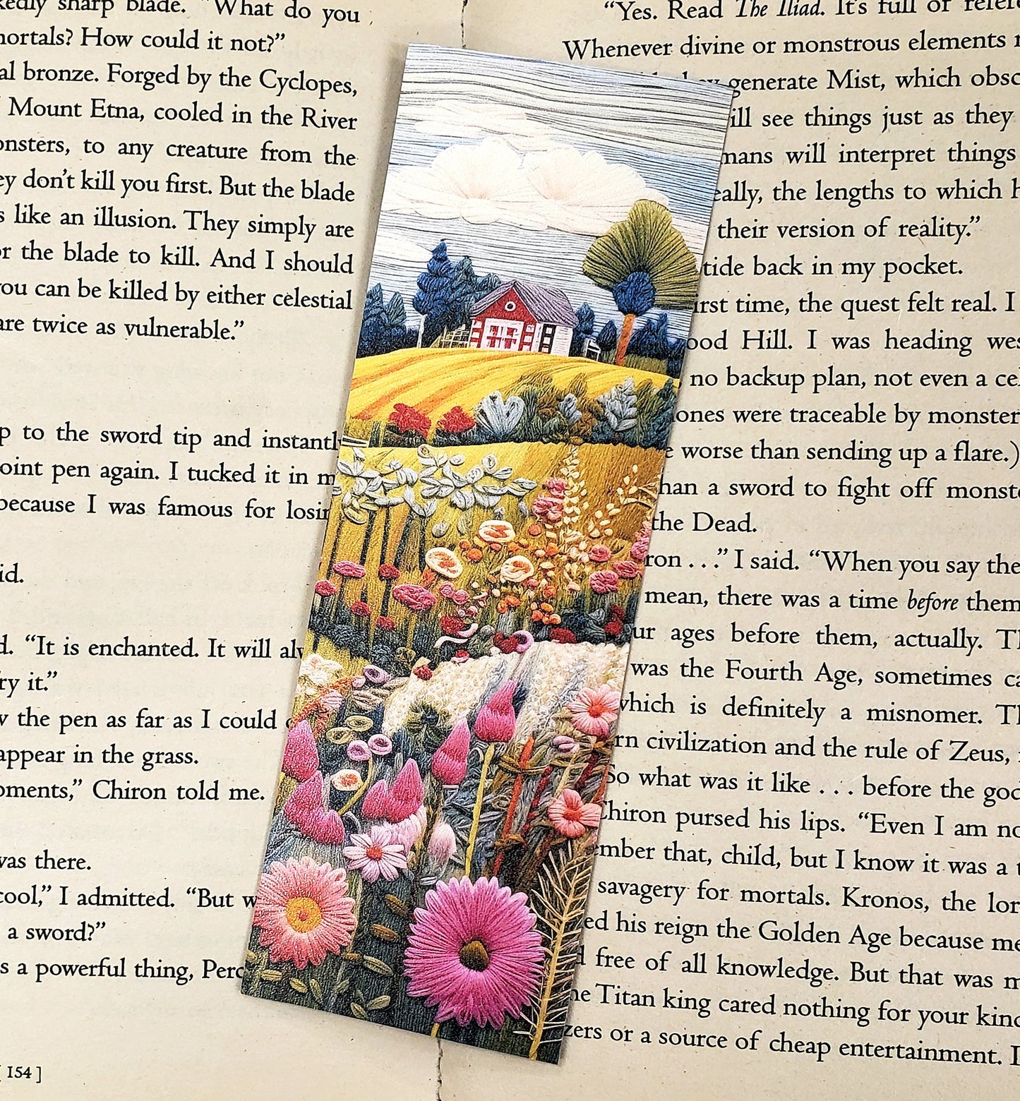 Wildflower Farm Bookmarks, set of 3